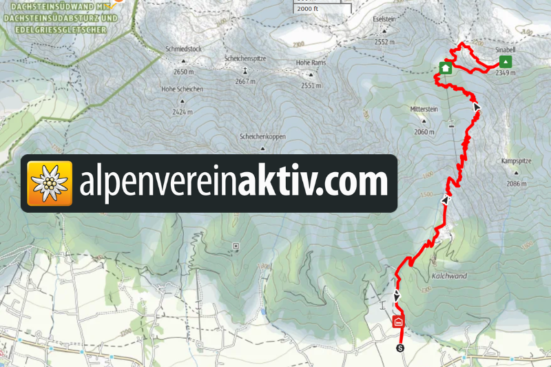 Alpenverein - trasy Alpenvereinaktive