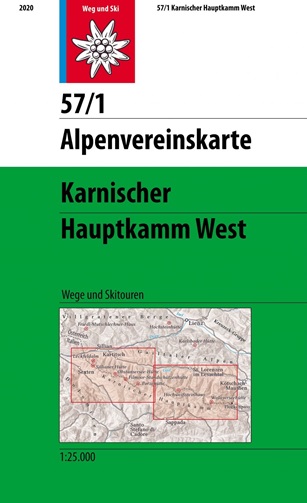Mapa Alpenverein
